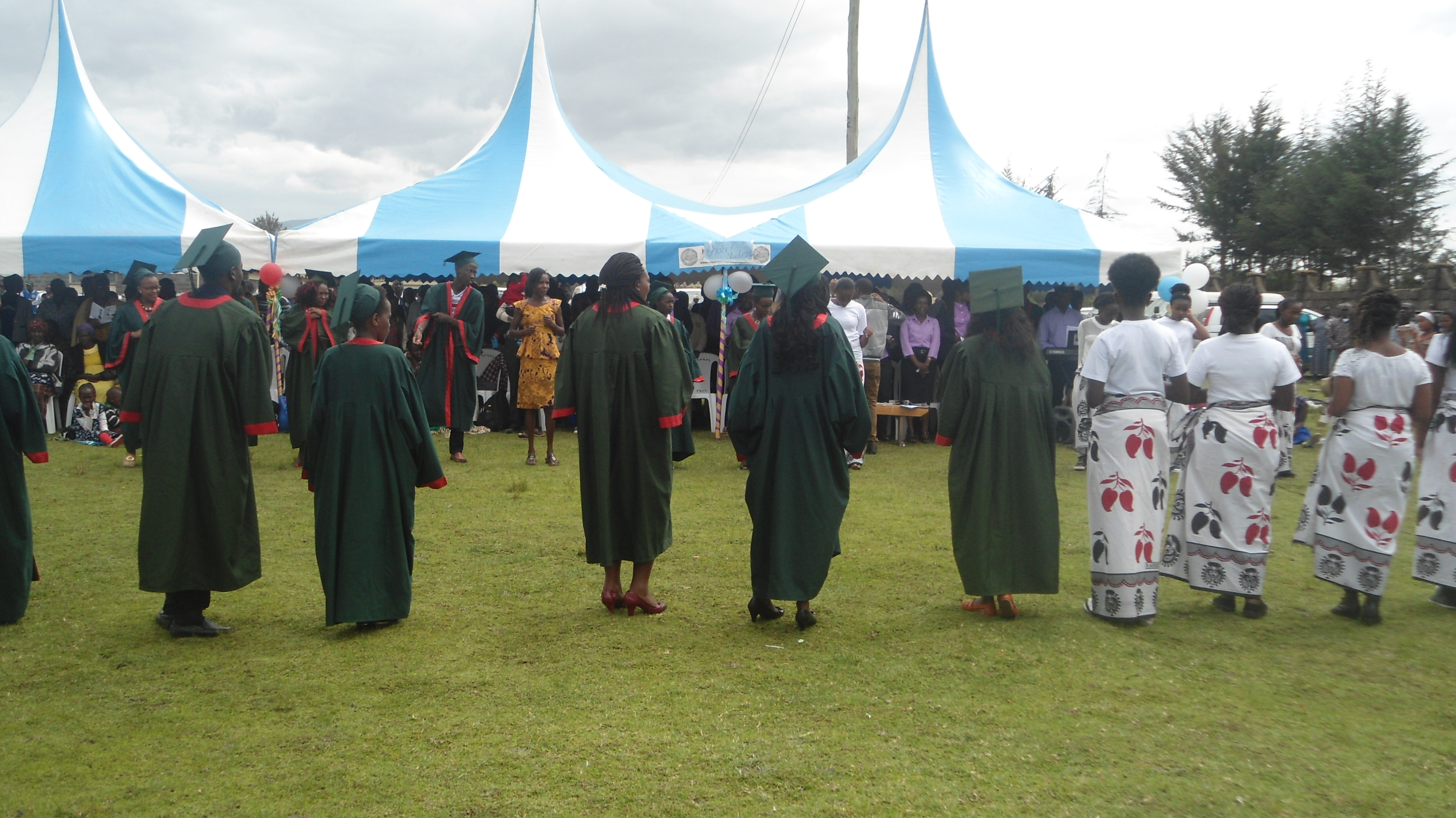 Graduation procession